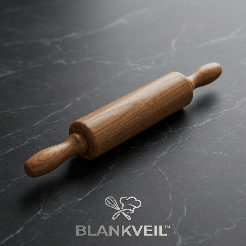 BLANKVEIL™ Artisan Wooden Rolling Pin