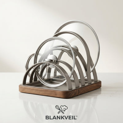 🍽️ BLANKVEIL™ Modern Lid Organizer Stand